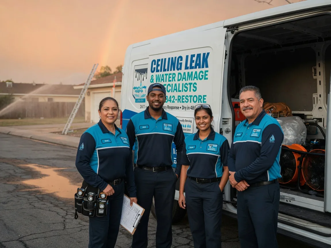 Ceiling Leak Cleanup company in Wells, MI