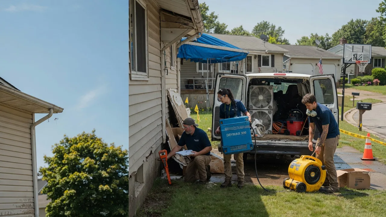 Ceiling Leak Cleanup in Wells, MI near me